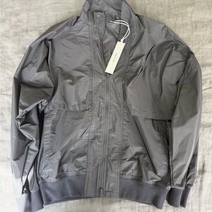 Fear of God Black Windbreaker Track Jacket
